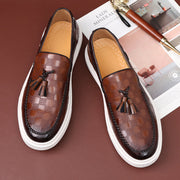 Loafers Herren | Eleganter Quasten-Loafer mit Streetwear-Sohle