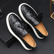 Loafers Herren | Eleganter Quasten-Loafer mit Streetwear-Sohle