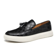 Loafers Herren | Eleganter Quasten-Loafer mit Streetwear-Sohle