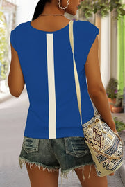 Lockeres V-Ausschnitt-Shirt - Nadine
