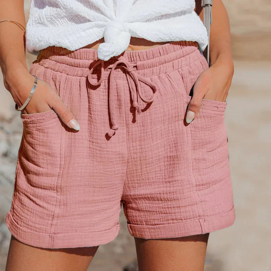 Luxe High‑Waist Shorts Damen – modisch & bequem