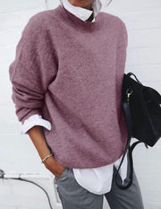 Isabella | Damen Lässiger Locker geschnittener Pullover