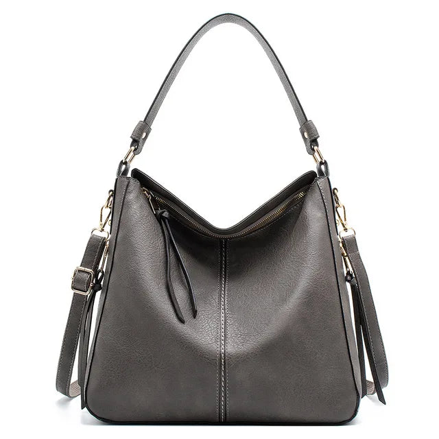 Elegante Damen-Ledertasche in großzügiger Größe für jeden Anlass