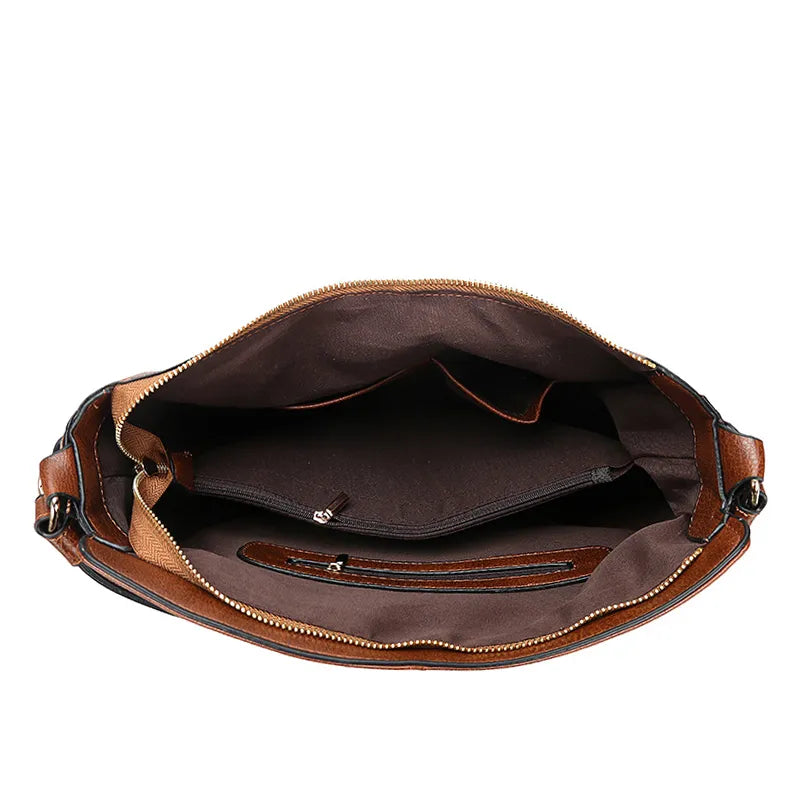 Elegante Damen-Ledertasche in großzügiger Größe für jeden Anlass