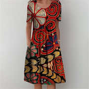 Abilene | Elegantes Blumenkleid