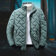 Herren Steppjacke Mit Hohem Kragen | Winter