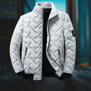 Herren Steppjacke Mit Hohem Kragen | Winter