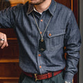 Denim blau