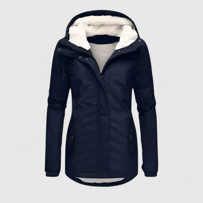 AMELIE™  | WASSERDICHTE WINTERJACKE MIT KAPUZE