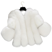 Caitlyn – Stilvolle Kunstfell Jacke