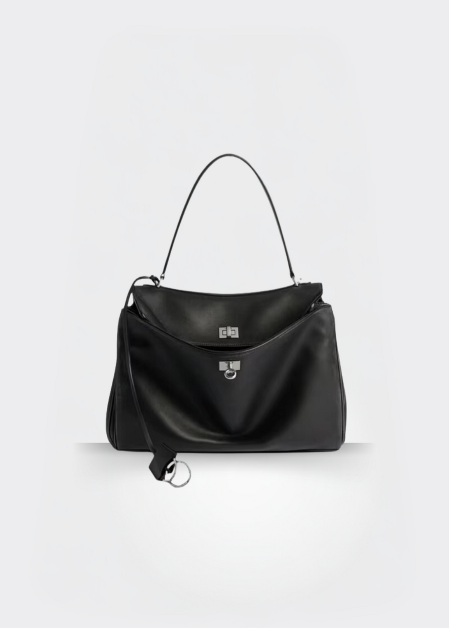 Handtasche Damen – Vegane Schultertasche Gold/Silber Vintage