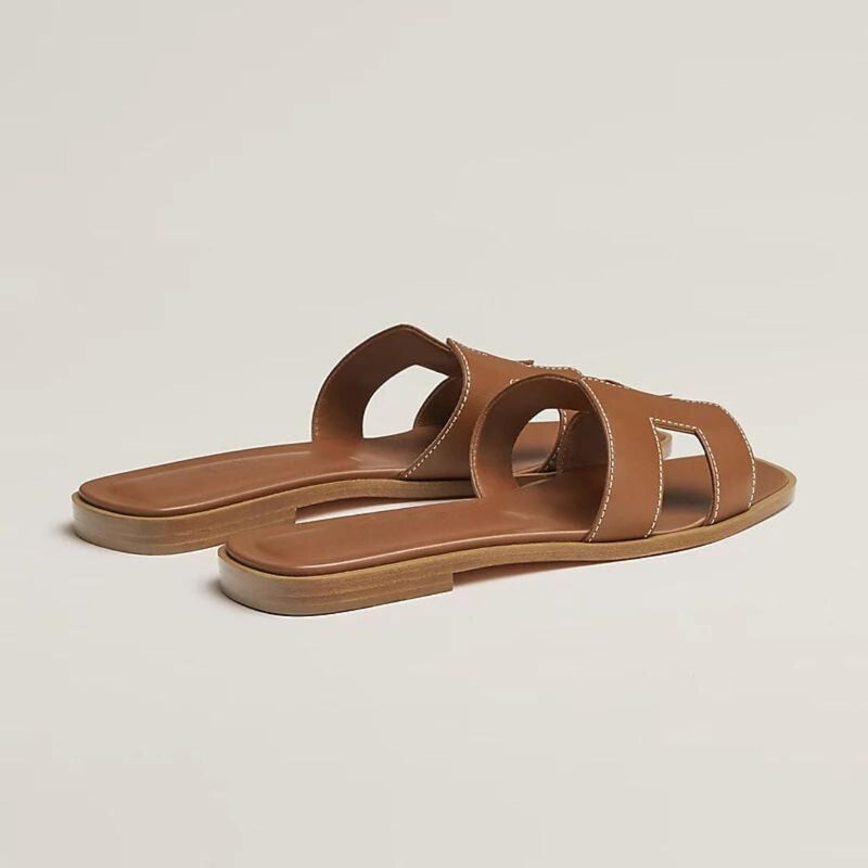 Margot | Flache Riemchensandalen mit Rutschfester Sohle