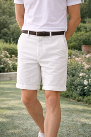 Pantaloncini su misura in misto lino | Smart casual da uomo