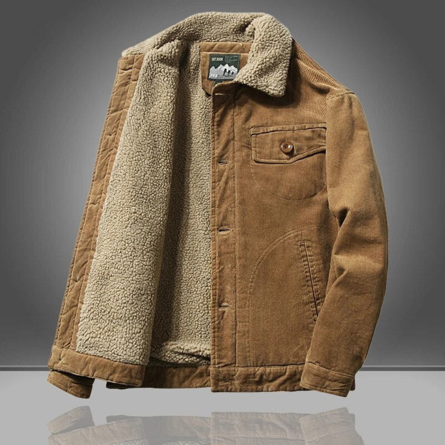 Matteo | Warme Cordjacke für Herren Winter