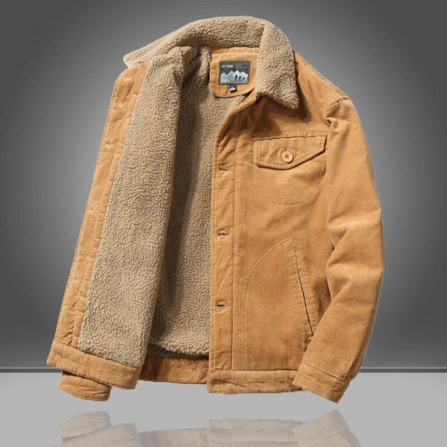 Matteo | Warme Cordjacke für Herren Winter