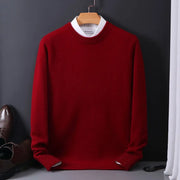 Christian | Herren Frühlings Klassischer Rundhals Pullover
