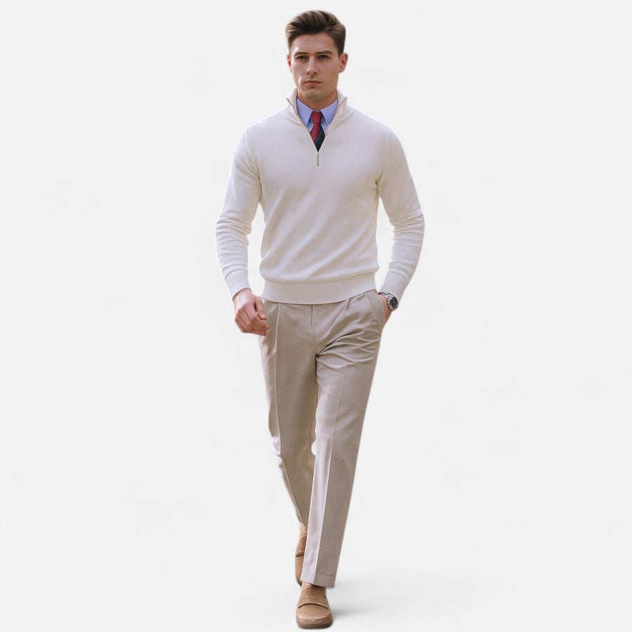 Benjamin | Herren Frühlings Half-Zip Pullover
