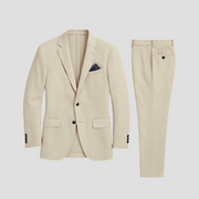 Zweiteiliger Slim-Fit-Anzug für Herren – Moderner, maßgeschneiderter Business-Look
