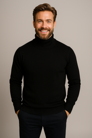 Daniel | Herren Frühlings Rollkragenpullover