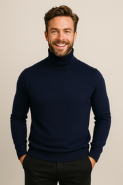 Daniel | Herren Frühlings Rollkragenpullover