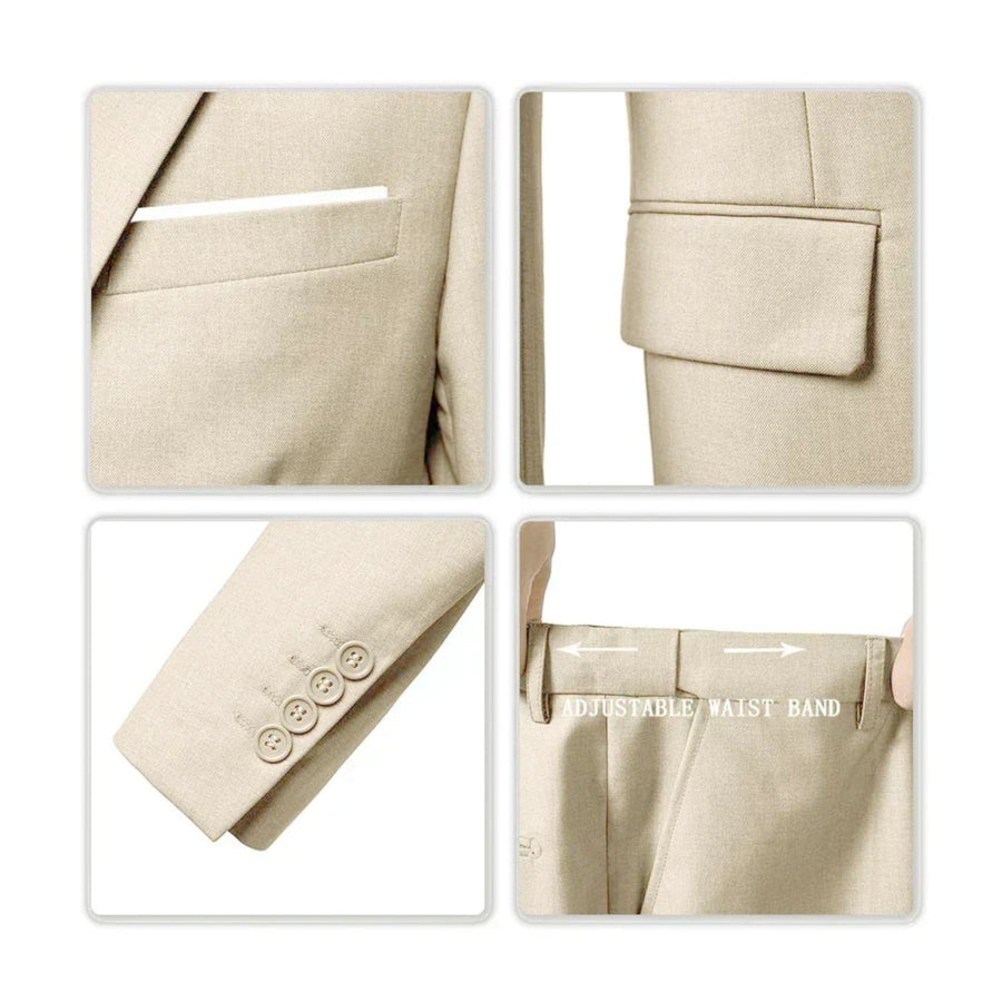 3-Teiliger Herrenanzug | Slim Fit