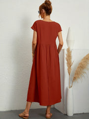 Camille - Kleid mit Rundhalsausschnitt