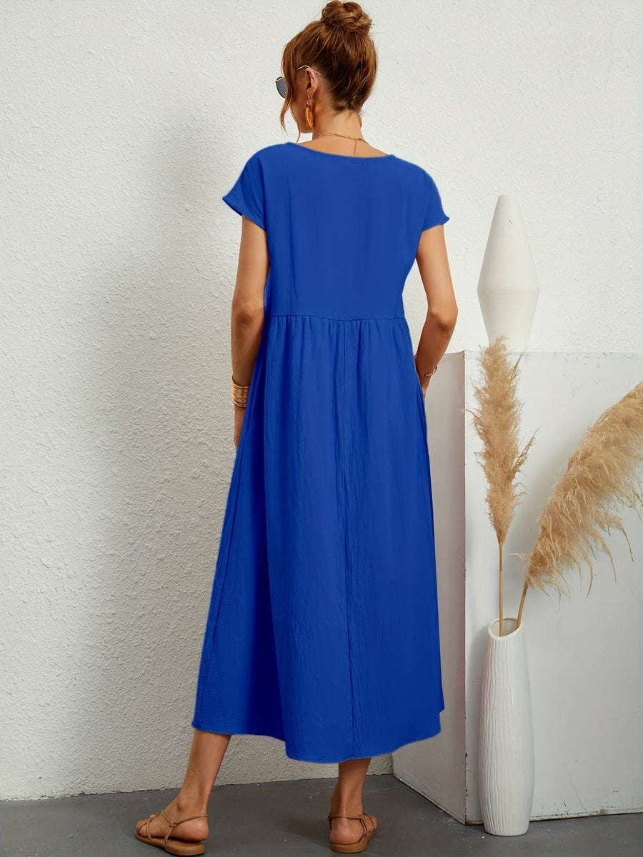 Camille - Kleid mit Rundhalsausschnitt