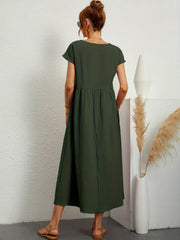 Camille - Kleid mit Rundhalsausschnitt