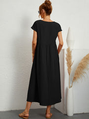 Camille - Kleid mit Rundhalsausschnitt