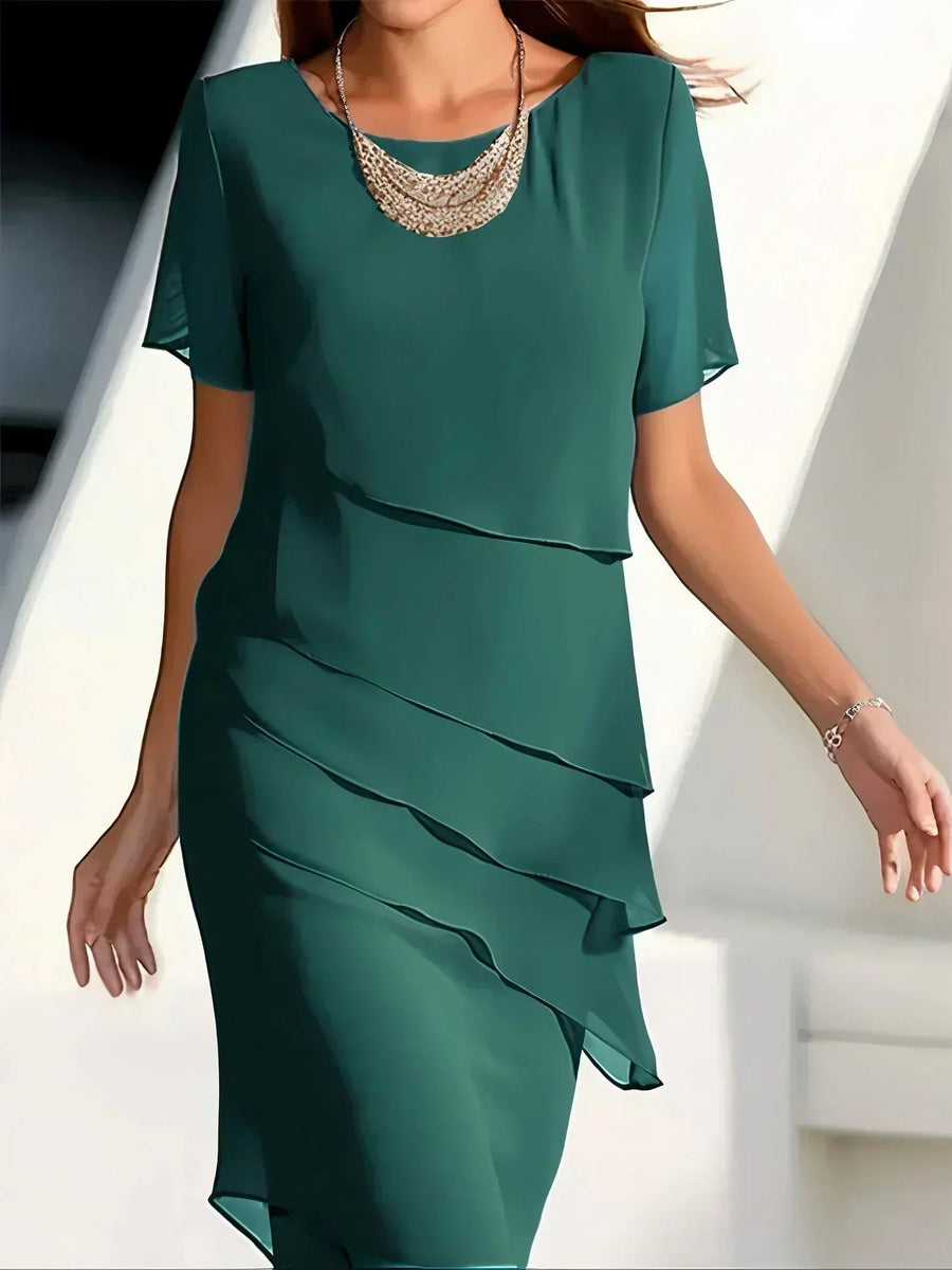 Midikleid Damen | Lagenlook & Figurschmeichelnd