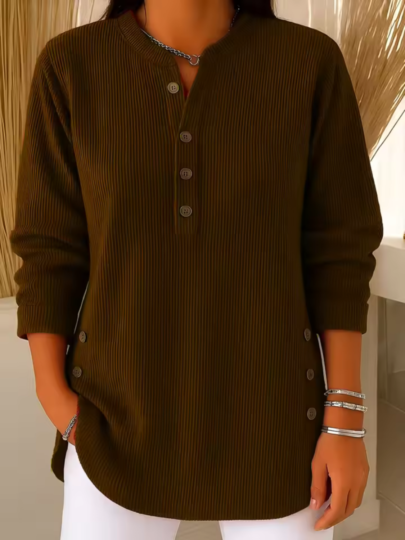 Mirabelle™ - Klassischer Rundhalsausschnitt Pullover