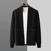 Moderne Strickjacke mit offener Vorderseite