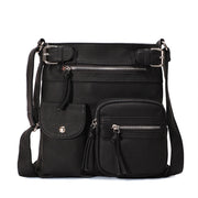 Multifunktionale Damen Tasche – Wasserfeste Schultertasche mit vielen Fächern