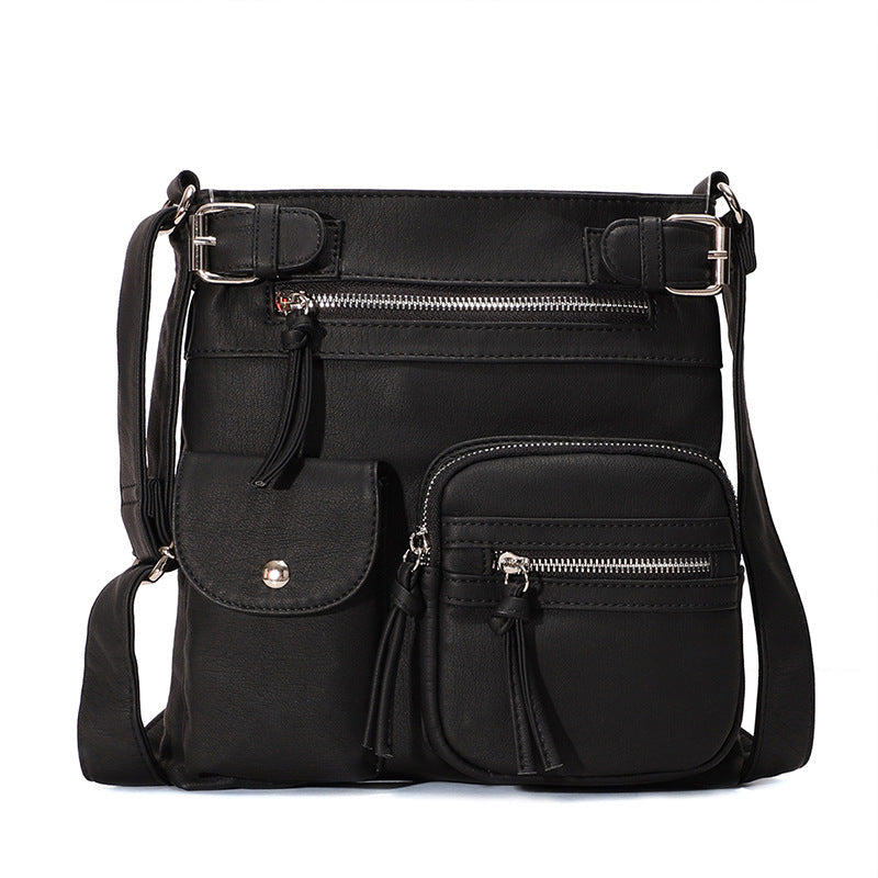 Multifunktionale Damen Tasche – Wasserfeste Schultertasche mit vielen Fächern