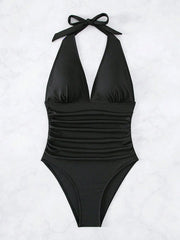 Monokini da donna | Costume da bagno sexy con scollo a V