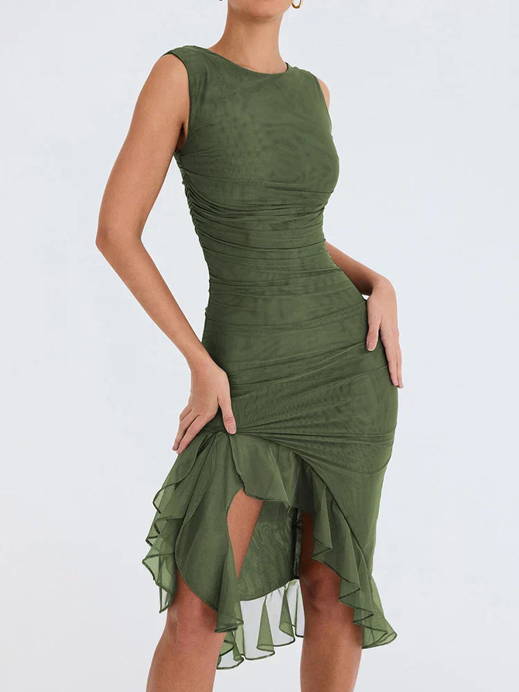 Rosea Midi Kleid Robe