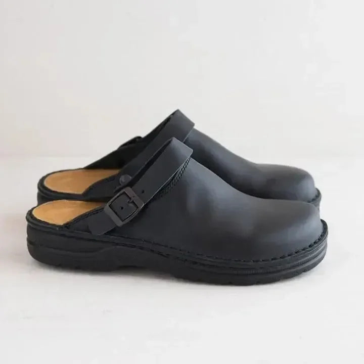 Mules Herren Pantoletten | Orthopädischer Komfort & Sicherer Halt