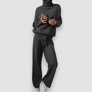 Yara | Pullover mit Rollkragen und lange Hose Set