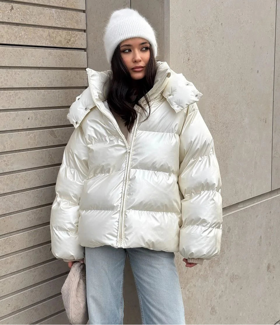 Nica Kapuzen-Steppjacke