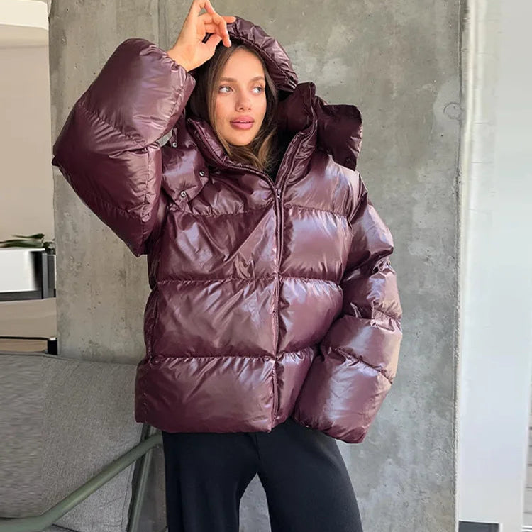 Nica Kapuzen-Steppjacke