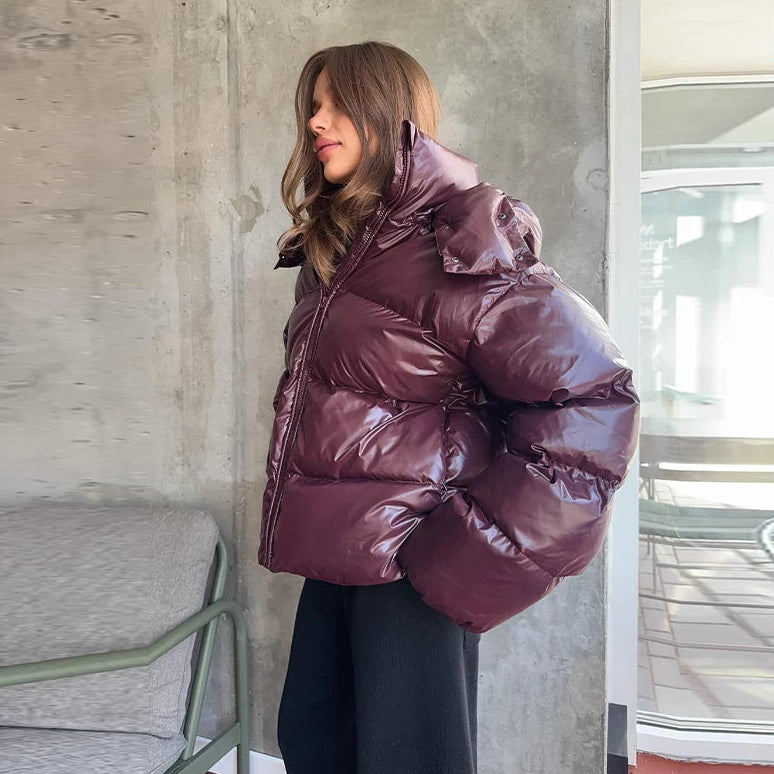 Nica Kapuzen-Steppjacke