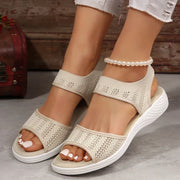 Lisa | Klassische Damen-Sandalen aus Mesh