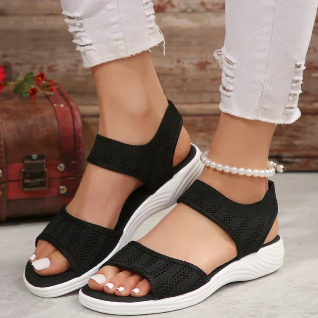 Lisa | Klassische Damen-Sandalen aus Mesh