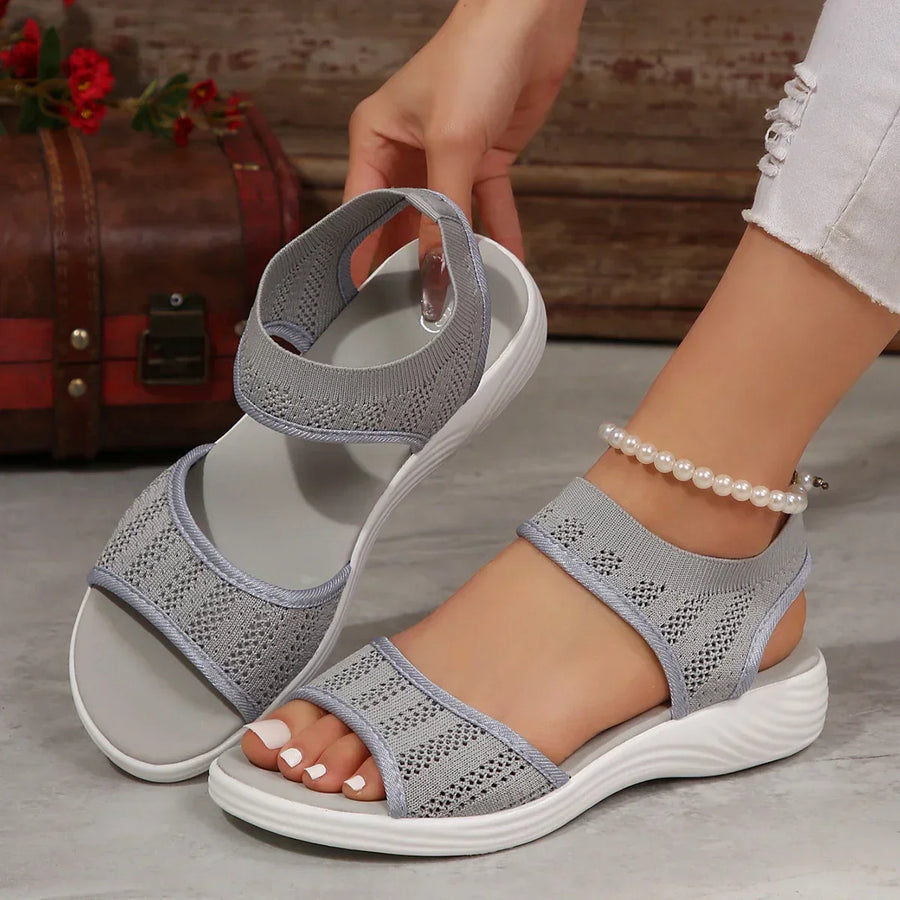 Lisa | Klassische Damen-Sandalen aus Mesh