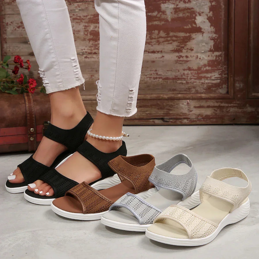 Lisa | Klassische Damen-Sandalen aus Mesh