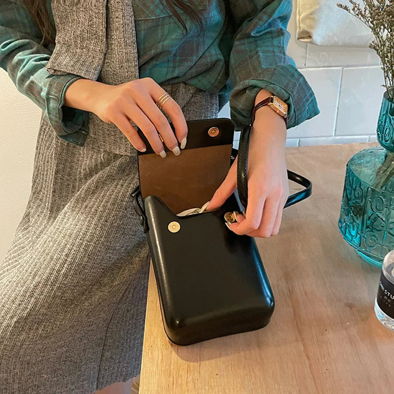 Stylische Crossbody-Tasche aus hochwertigem PU-Leder