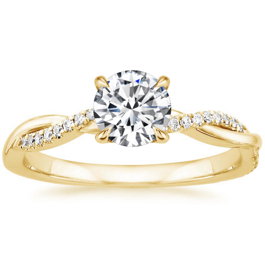 Noa | Anello da donna elegante placcato oro