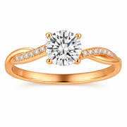 Noa | Anello da donna elegante placcato oro