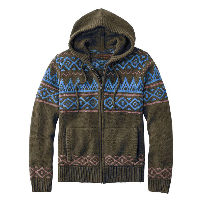 Nordischer Hoodie-Cardigan für stilvolle Eleganz