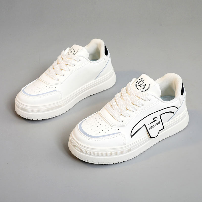 Damen Sneakers mit dämpfender Laufsohle und sportlichem Design